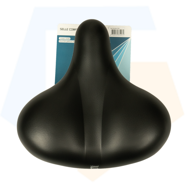 Selle Comfort Fietszadel Heavy Duty - Zwart