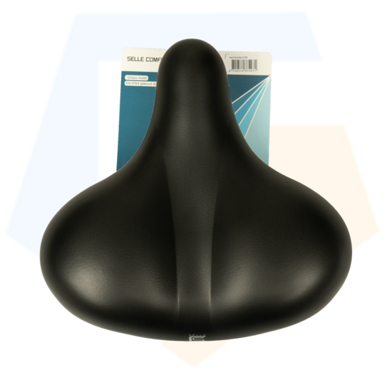 Selle Comfort Fietszadel Heavy Duty - Zwart