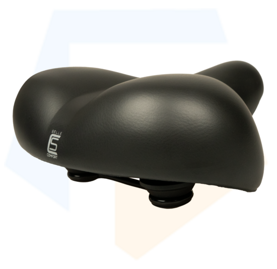 Selle Comfort Fietszadel Heavy Duty - Zwart