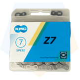 KMC Z7 Fietsketting - 116 Schakels - Zilver / Bruin