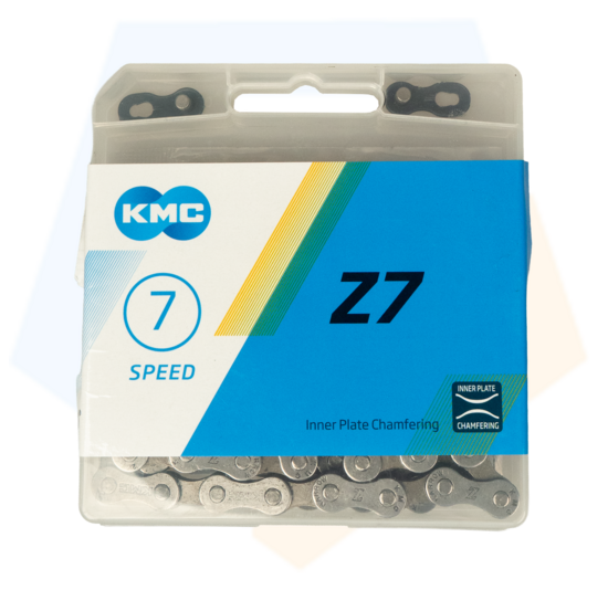KMC Z7 Fietsketting  - 116 Schakels - Zilver / Bruin