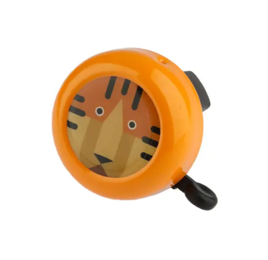 PexKids Fietsbel - Kinder Fietsbel - Tijger - Oranje