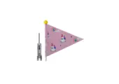 PexKids Fietsvlag - Deelbaar - Unicorn