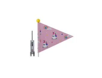 PexKids Fietsvlag - Deelbaar - Unicorn