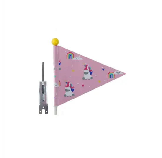 PexKids Fietsvlag - Deelbaar - Unicorn