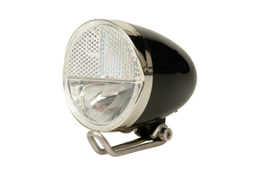 Union Classico LED Koplamp - Zwart - E-Bike 6V-44V