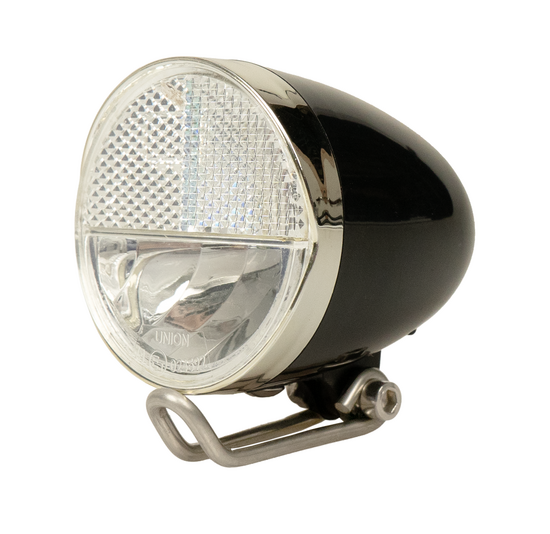 Union Classico LED Koplamp - Zwart - E-Bike 6V-44V