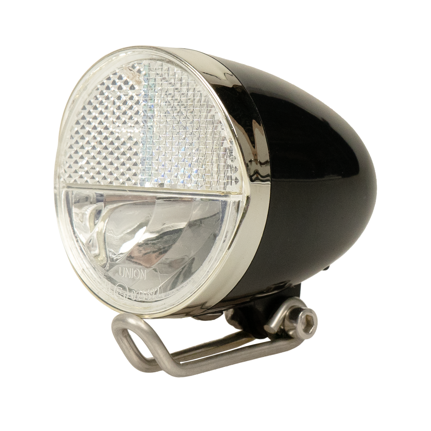 Union Classico LED Koplamp - Zwart - E-Bike 6V-44V