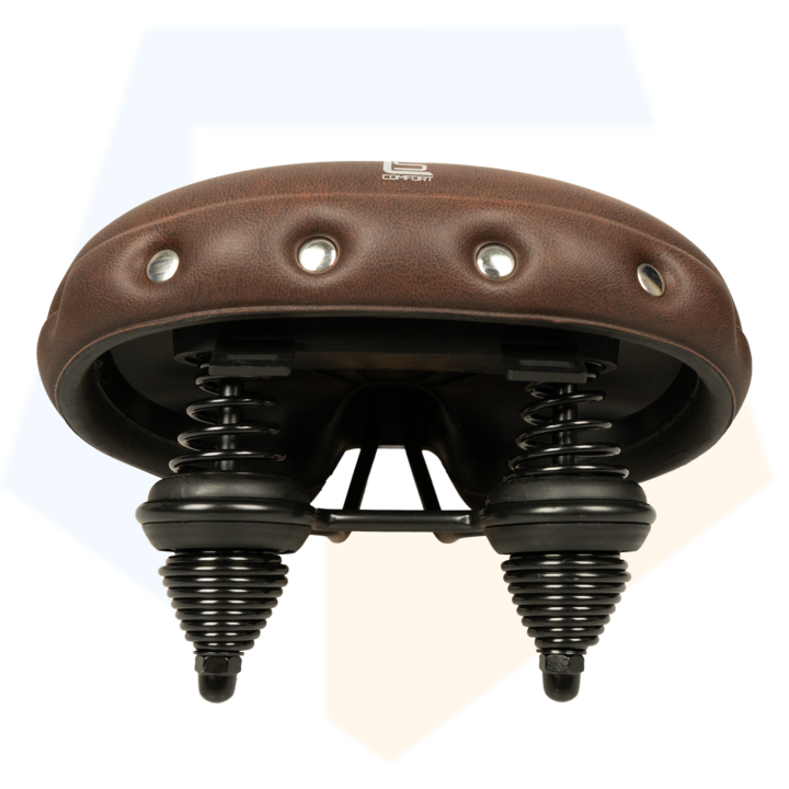 Selle Comfort Drifter Fietszadel – Bruin – Met Hangveren