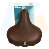 Selle Comfort Drifter Fietszadel – Bruin – Met Hangveren