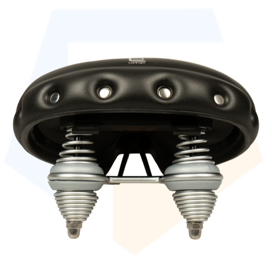 Selle Comfort Retro XL Drifter Fietszadel - Zwart - Met Smart Foam Techniek