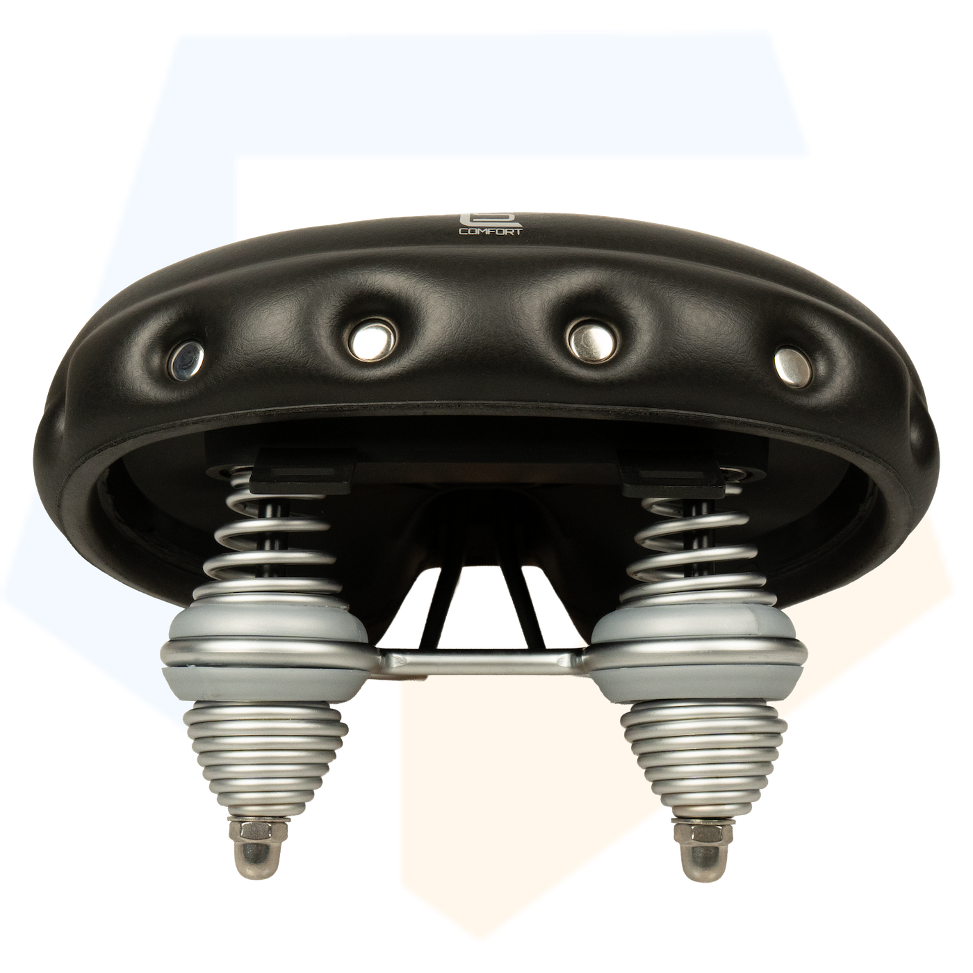 Selle Comfort Retro XL Drifter Fietszadel - Zwart - Met Smart Foam Techniek