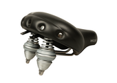 Selle Comfort Retro XL Drifter Fietszadel - Zwart - Met Smart Foam Techniek