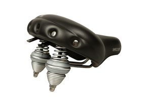 Selle Comfort Retro XL Drifter Fietszadel - Zwart - Met Smart Foam Techniek
