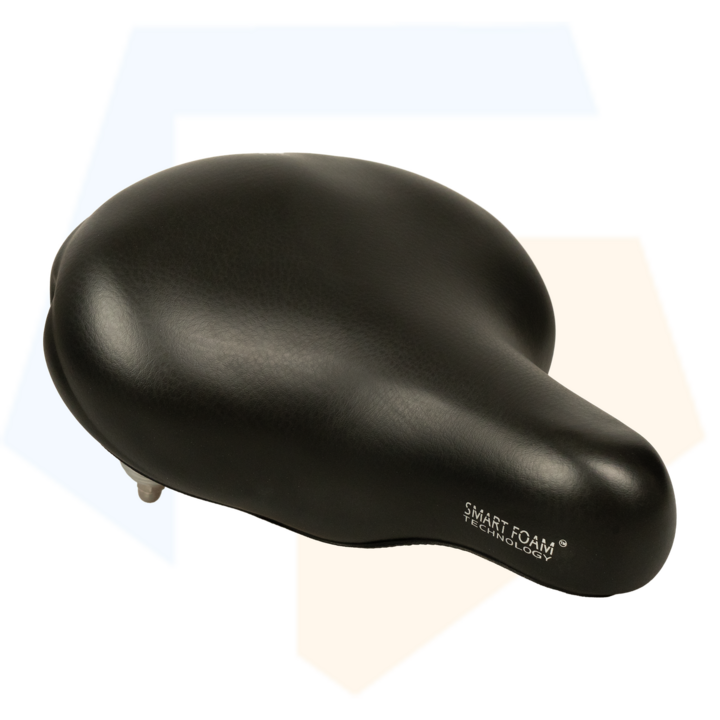 Selle Comfort Retro XL Drifter Fietszadel - Zwart - Met Smart Foam Techniek
