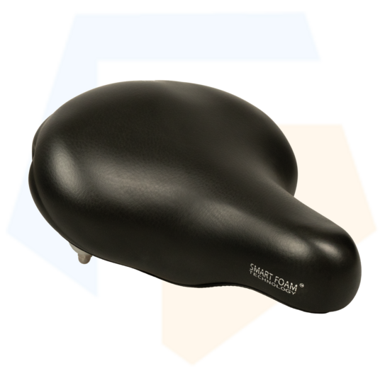 Selle Comfort Retro XL Drifter Fietszadel - Zwart - Met Smart Foam Techniek