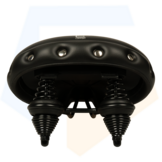 Selle Comfort Drifter Fietszadel - Zwart - Met Hangveren