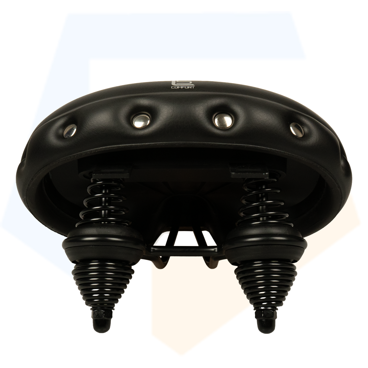 Selle Comfort Drifter Fietszadel - Zwart - Met Hangveren