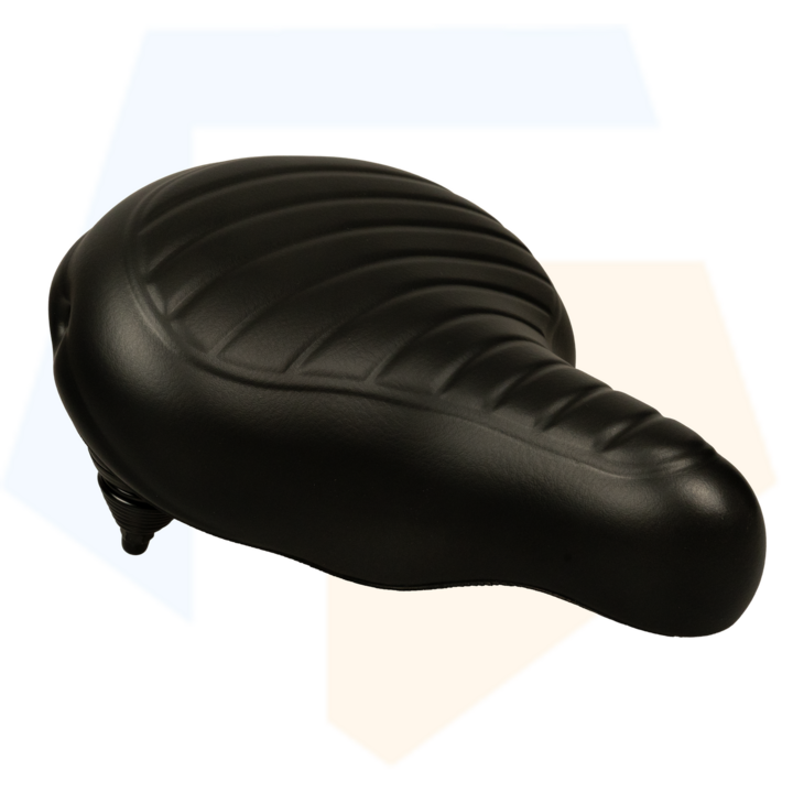Selle Comfort Drifter Fietszadel Wave - Zwart - Met Hangveren