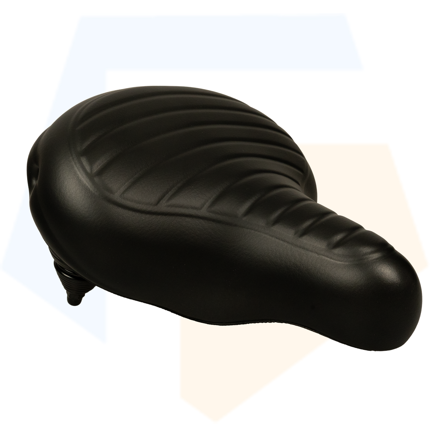 Selle Comfort Drifter Fietszadel Wave - Zwart - Met Hangveren