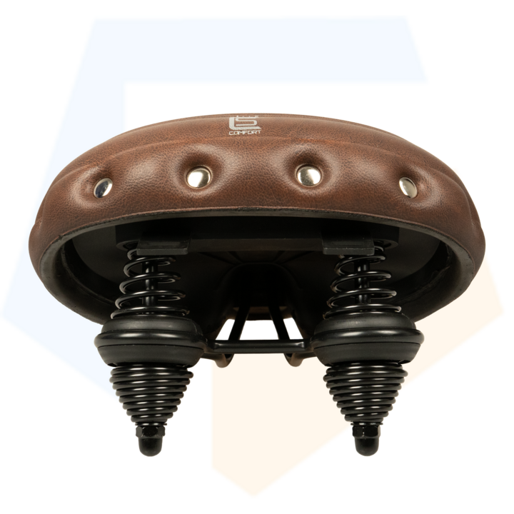 Selle Comfort Drifter Fietszadel Wave - Bruin - Met Hangveren