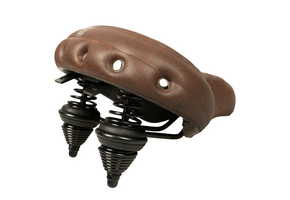 Selle Comfort Drifter Fietszadel Wave - Bruin