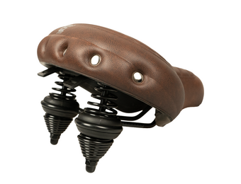 Selle Comfort Drifter Fietszadel Wave - Bruin