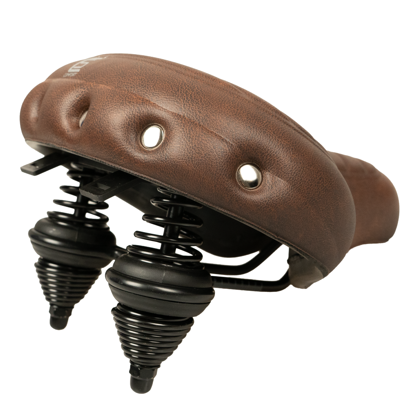 Selle Comfort Selle Comfort Drifter Fietszadel Wave - Bruin - Met Hangveren