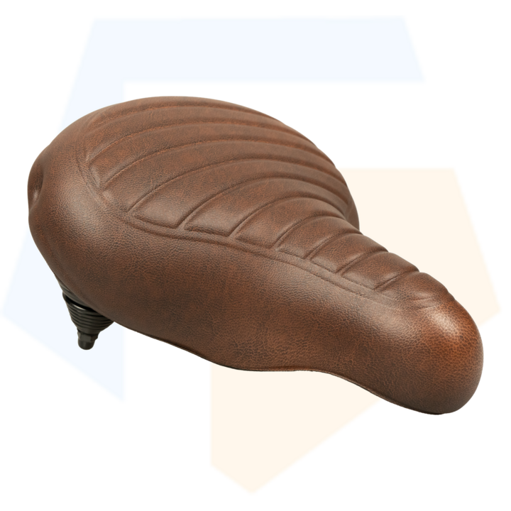 Selle Comfort Drifter Fietszadel Wave - Bruin - Met Hangveren