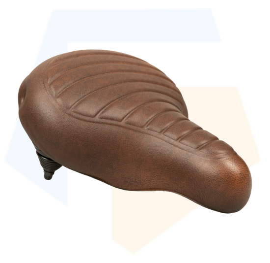 Selle Comfort Drifter Fietszadel Wave - Bruin - Met Hangveren