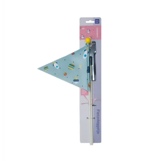 PexKids Fietsvlag - Deelbaar - Rocket