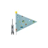 PexKids Fietsvlag - Deelbaar - Rocket