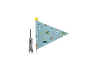 PexKids Fietsvlag - Deelbaar - Rocket