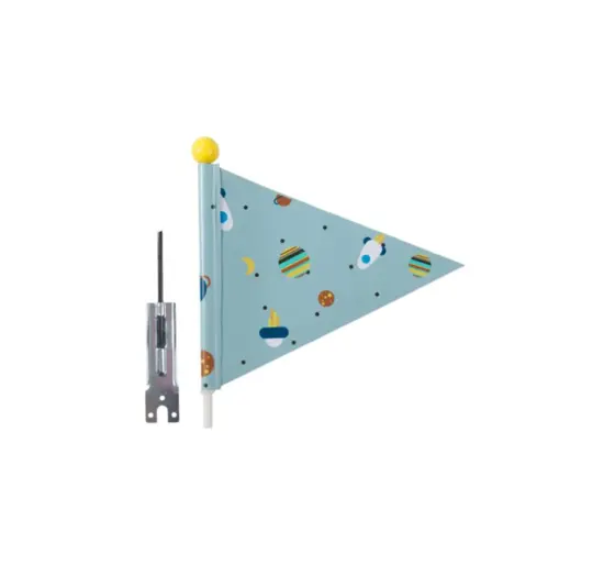 PexKids Fietsvlag - Deelbaar - Rocket