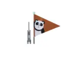 PexKids Fietsvlag - Deelbaar - Panda
