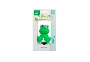PexKids Fietstoeter -  Kinder Fietsbel - Kikker - Groen