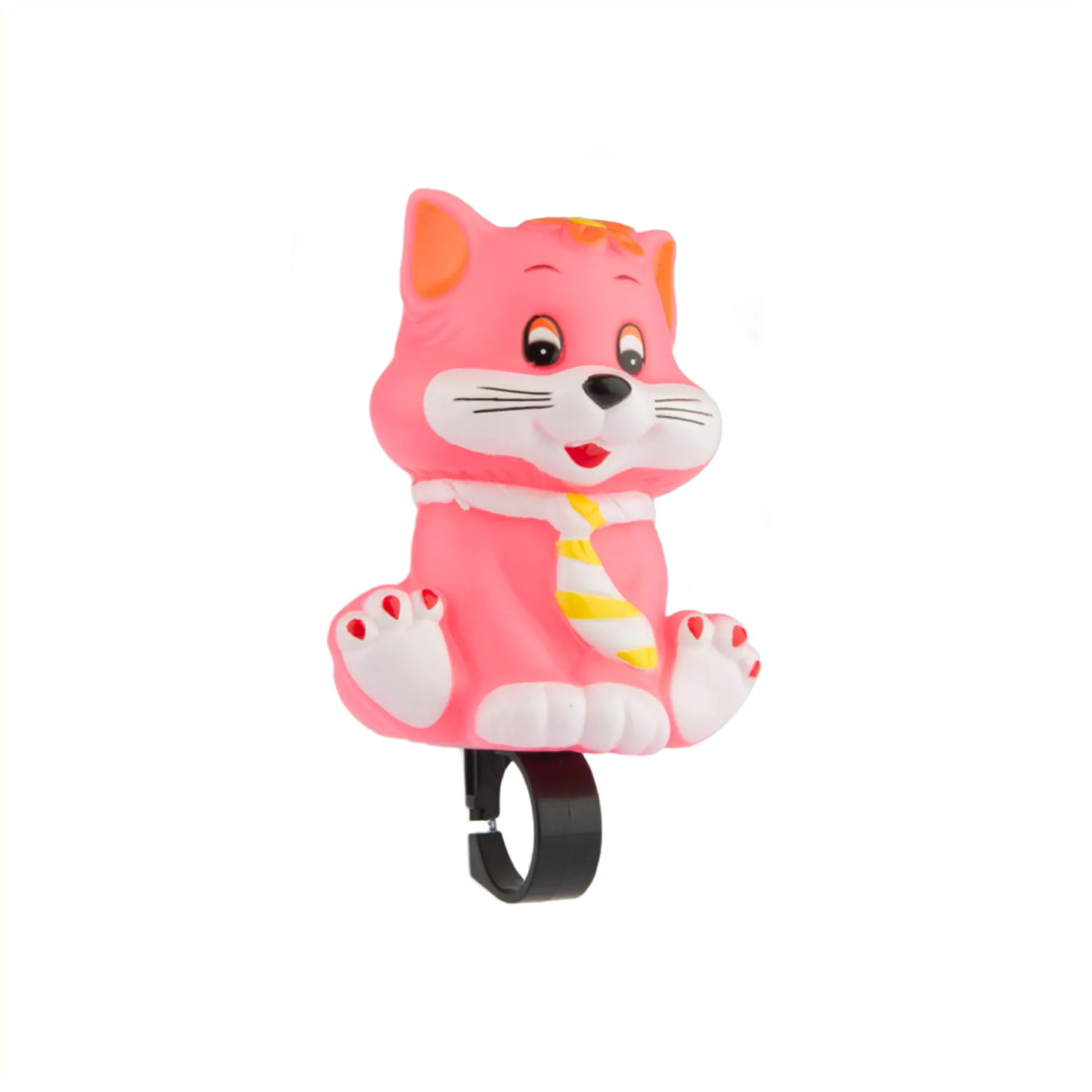 PexKids Fietstoeter - Kinder Fietsbel - Poes - Roze
