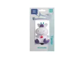 PexKids Fietstoeter -  Kinder Fietsbel - Nijlpaard - Wit