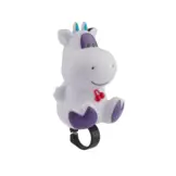 PexKids Fietstoeter - Kinder Fietsbel - Nijlpaard - Wit