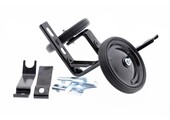 PexKids Zijwieltjes - 12 / 20 Inch - Zwart