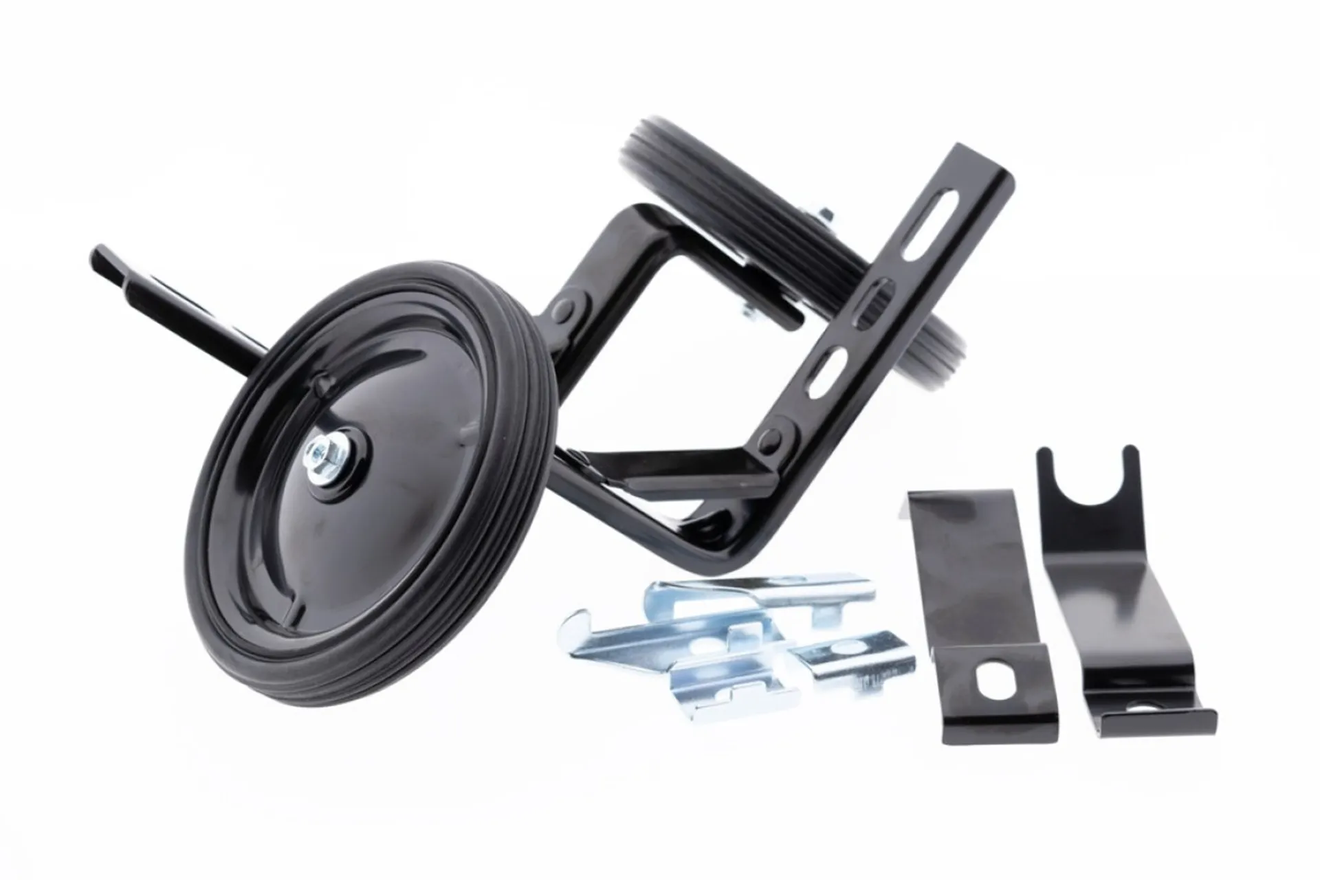PexKids Zijwieltjes - 12 / 20 Inch - Zwart