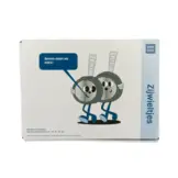 PexKids Zijwieltjes - 12 / 20 Inch - Zilver