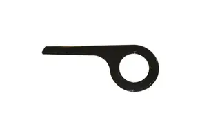 M-Wave Kettingscherm - Met Bracketbeugel - 33 / 38 T - Zwart