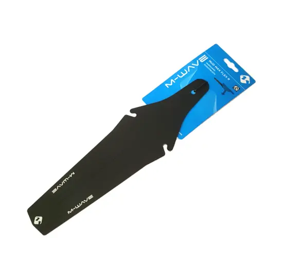 M-Wave Achterspatbord - Mud Max Flex - Zwart