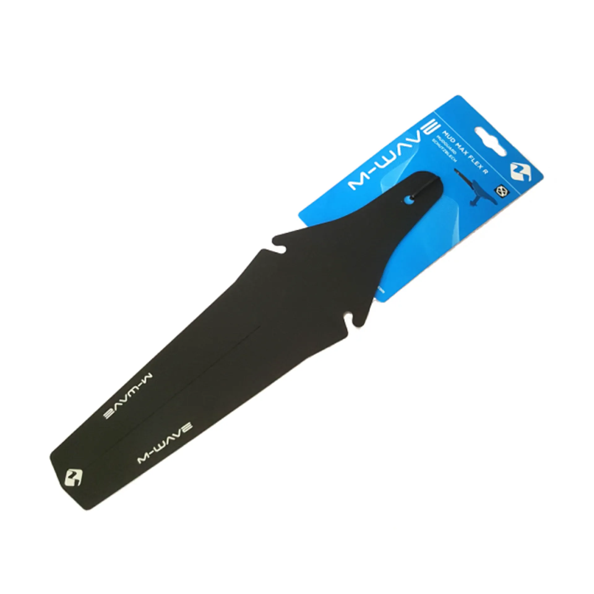 M-Wave Achterspatbord - Mud Max Flex - Zwart