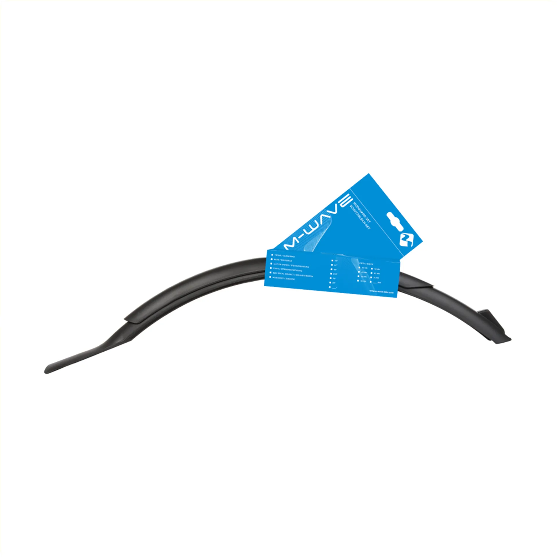 M-Wave Mud Max - Spatbordenset - 26 Inch - Zwart