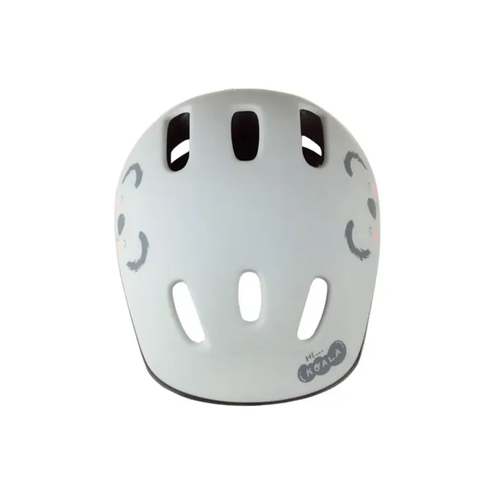 Polisport Kinder Fietshelm Koala - 44/48 CM - Grijs Mat