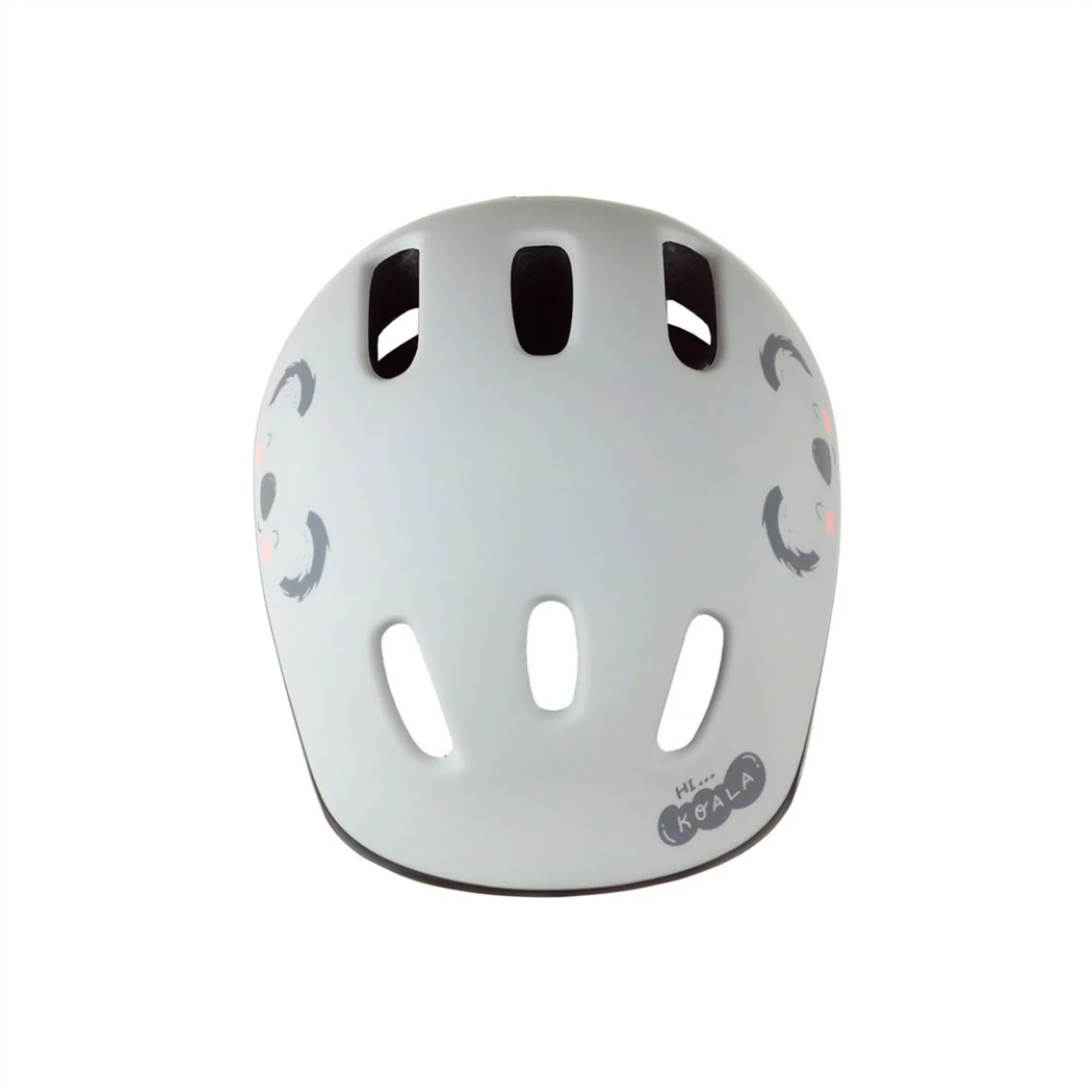 Polisport Kinder Fietshelm Koala - 44/48 CM - Grijs Mat