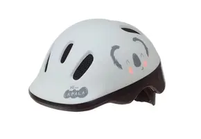 Polisport Kinder Fietshelm Koala - 44/48 CM - Grijs Mat