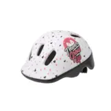 Polisport Kinder Fietshelm Hoggy - 44/48 CM - Wit/Roze Mat
